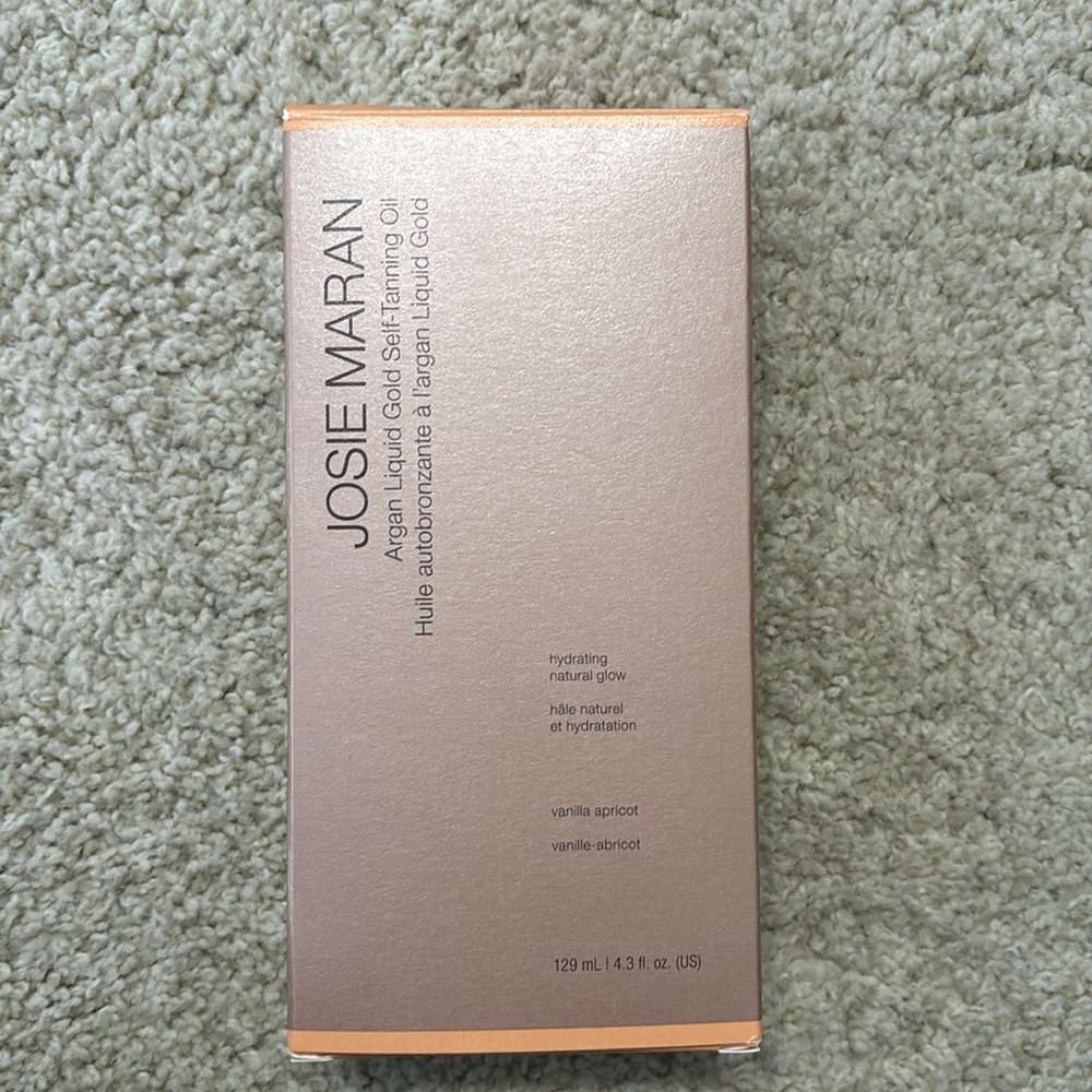 NEW Josie Maran Argan Liquid Gold Self Tanning Oil 4.3fl oz